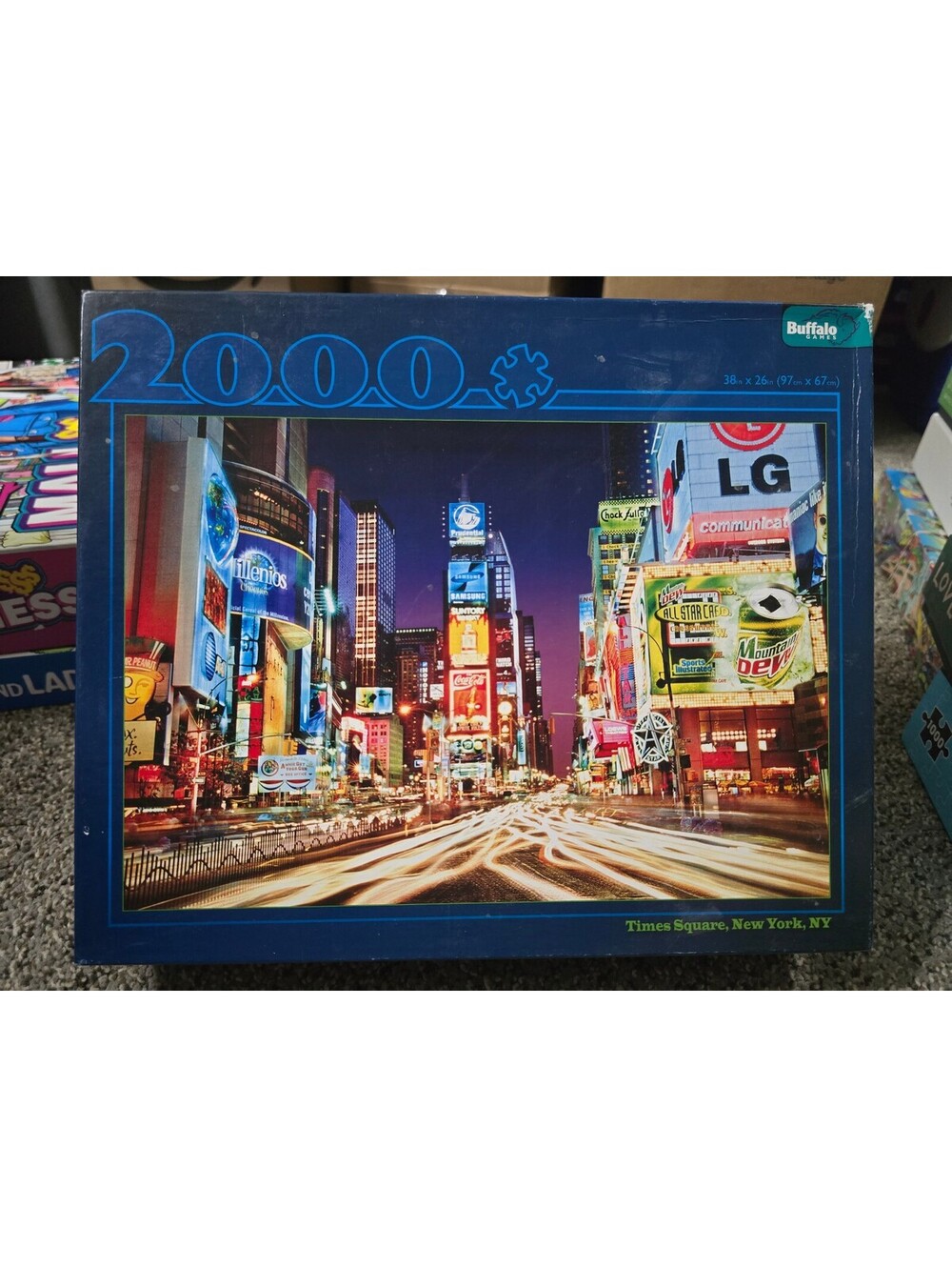 Buffalo Games 2000 Piece Jigsaw Puzzle - Times Square, New York, NY